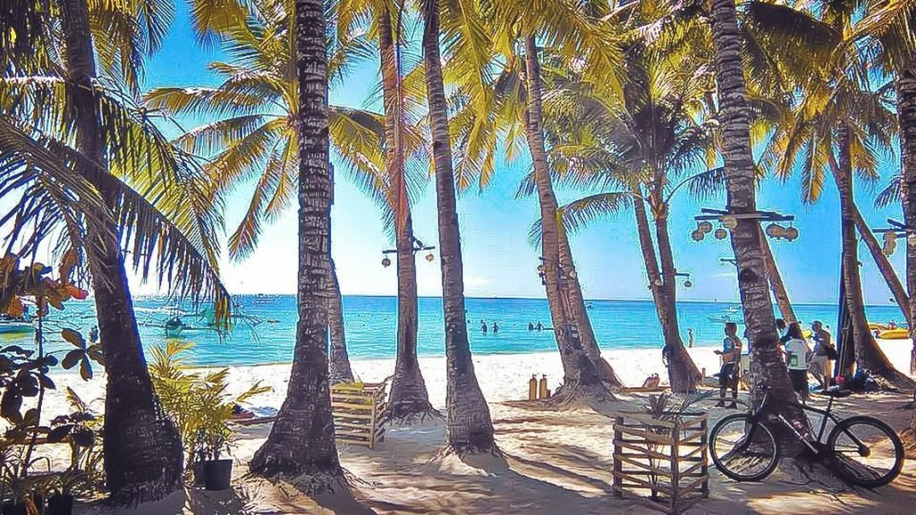 white beach boracay philippines