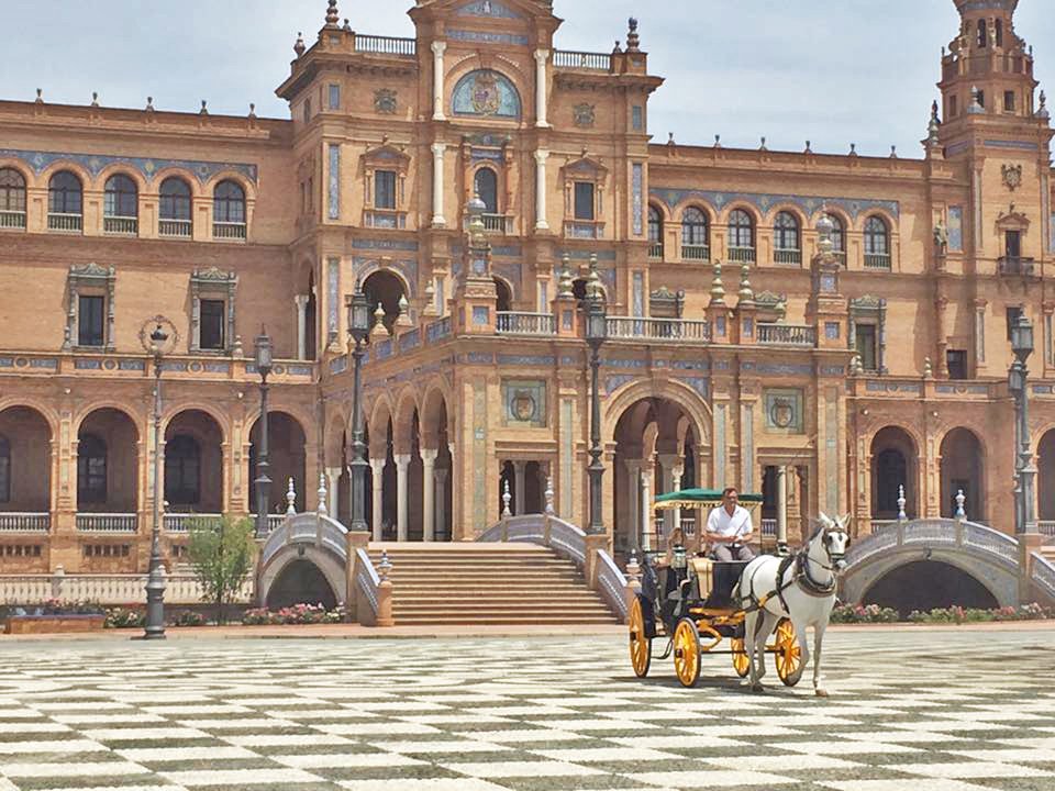 plaza de espana seville spain