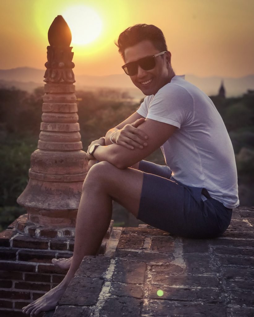 bagan sunsets temple watching myanmar