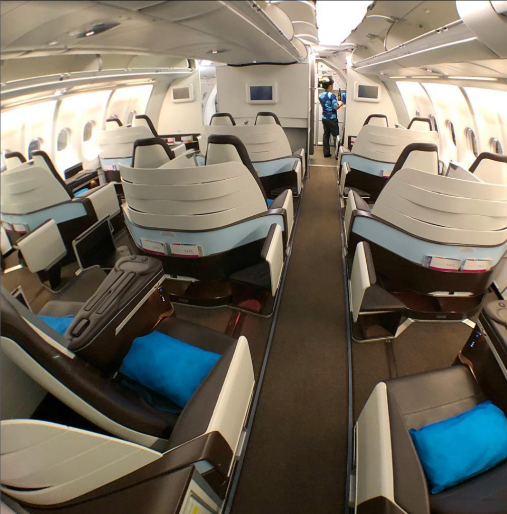 hawaiian airlines business class review