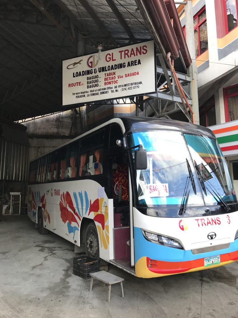 bus ride from baguio to sagada