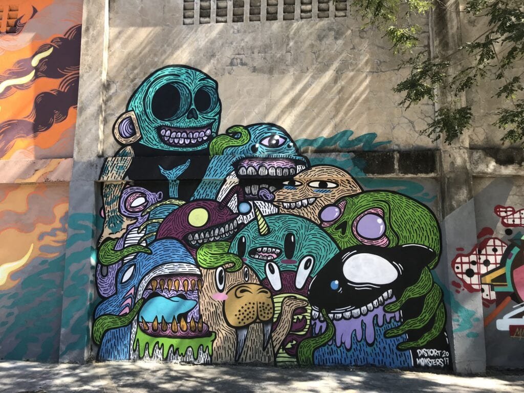 graffitti mural san juan la union