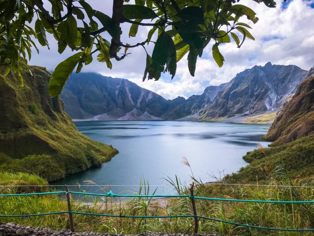 mount pinatubo crater luzon philippines